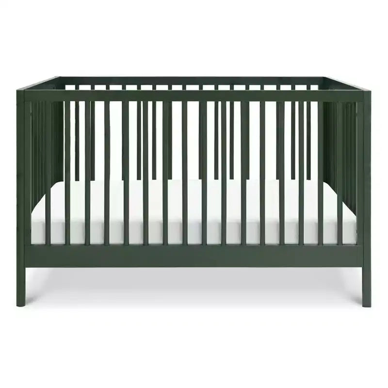 Cuna convertible 3 en 1 - Verde bosque / Miel / Salvia clara / Nogal / Blanca