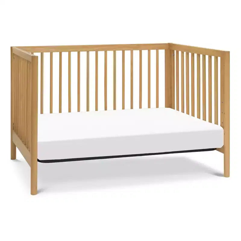 Cuna convertible 3 en 1 - Verde bosque / Miel / Salvia clara / Nogal / Blanca