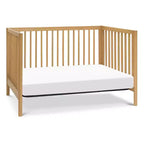 Cuna convertible 3 en 1 - Verde bosque / Miel / Salvia clara / Nogal / Blanca