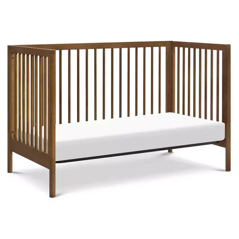 Cuna convertible 3 en 1 - Verde bosque / Miel / Salvia clara / Nogal / Blanca