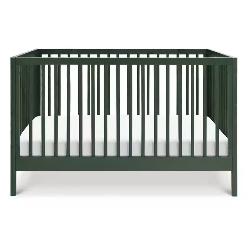 Cuna convertible 3 en 1 - Verde bosque / Miel / Salvia clara / Nogal / Blanca