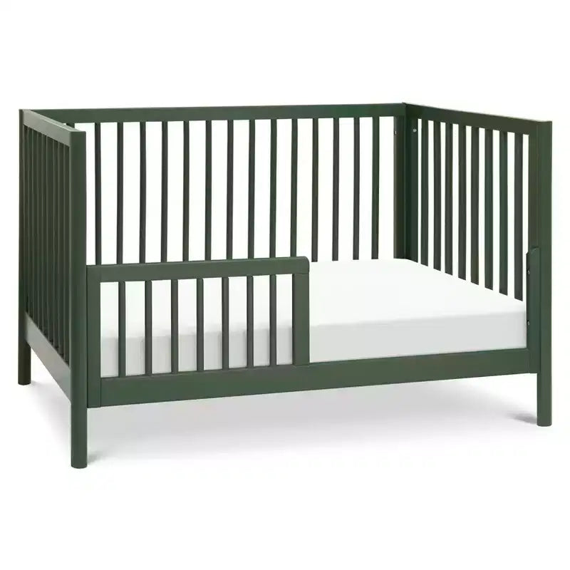 Cuna convertible 3 en 1 - Verde bosque / Miel / Salvia clara / Nogal / Blanca