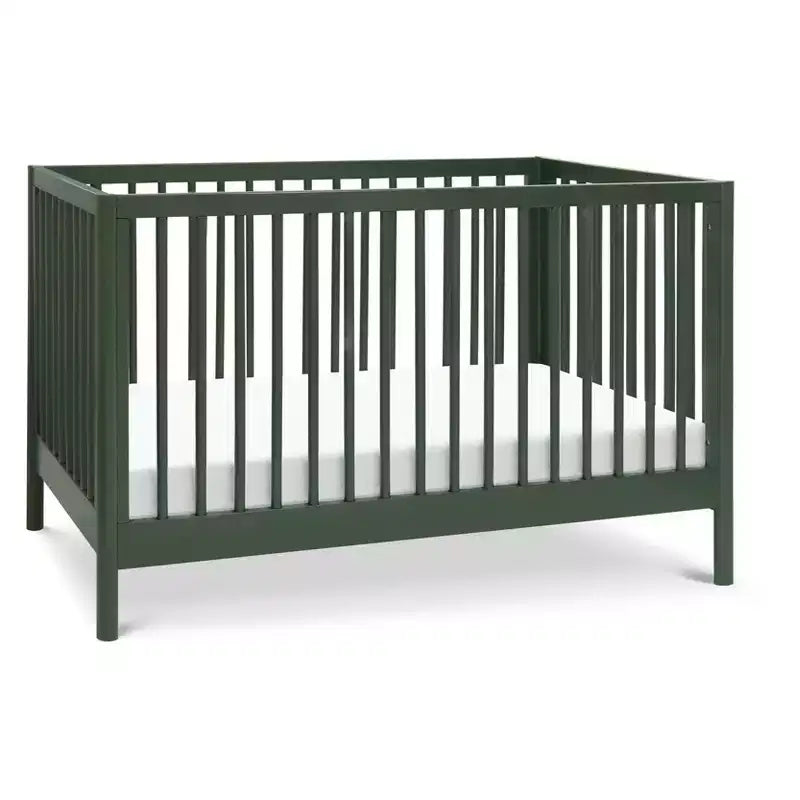 Cuna convertible 3 en 1 - Verde bosque / Miel / Salvia clara / Nogal / Blanca