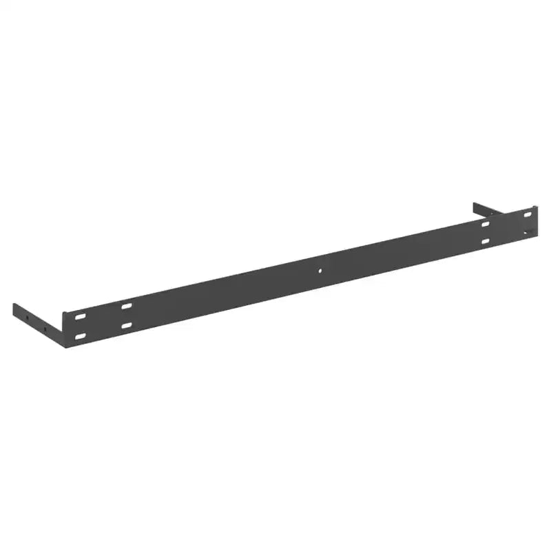 Estante de pared flotante gris, individual, madera MDF, 80 × 23.6 × 3.8 cm