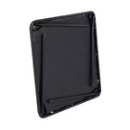 Mesa plegable cuadrada negra, para 4 personas